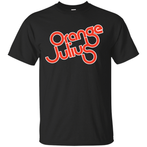 Orange, Julius, Retro, Logo, Soda, Beverage, T-shirt, 1970's