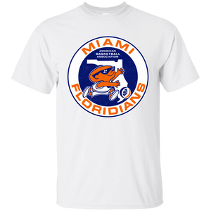 Miami Floridians, Retro, ABA Basketball, Throwback, Logo, Florida, Basketball, T