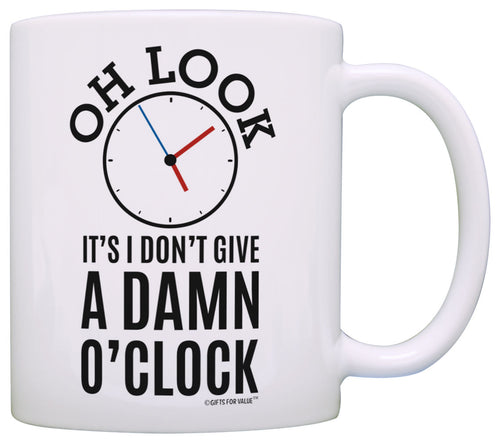 Retirement Gifts Coworkers Oh Look Clock Expletive Retired Coffee Mug Tea Cup