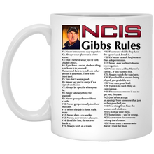 Load image into Gallery viewer, Hot NCIS Gibbs' Rules Mug White Ceramic Coffee Tea 11oz Cup Gift New;