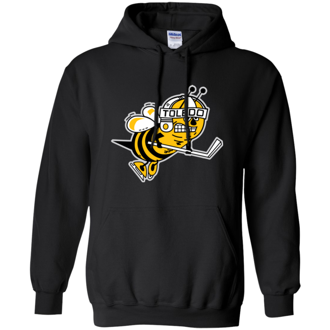 Toledo Hornets, IHL, Hockey, Ohio, Logo T-shirt, G185 Gildan Hoodie 8 oz.