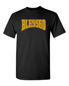 BLESSED MEN'S T-SHIRT SNEAKER TEE JORDAN 13 XIII MELO CLASS OF 2002 NEW - BLACK