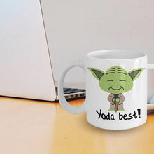 Load image into Gallery viewer, Yoda Mug Friend Mug Funny Yoda Collectors Star Wars Mug Yoda Best Pun Mug Cup