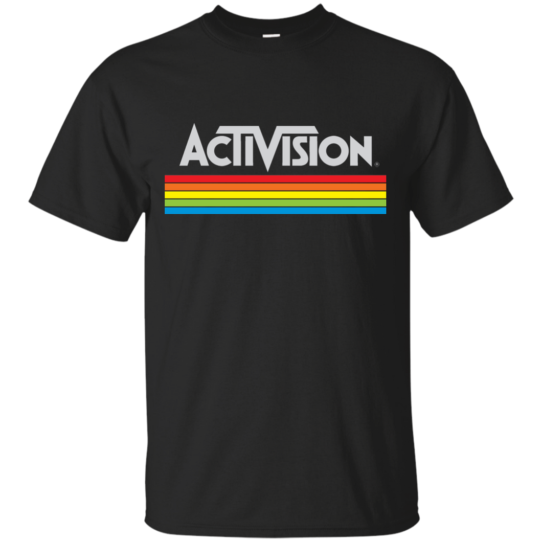 Activision, Retro, Logo, Video, Game, Atari 2600, T-Shirt