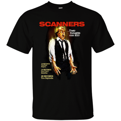 Scanners, David Cronenberg, Horror, Movie, Retro, 80's, G200 Gildan Ultra Cotton