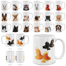 Load image into Gallery viewer, Dog Cat Design 11 OZ Mug Creative Ceramic Coffee Water Porcelain Cup