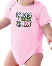 Load image into Gallery viewer, Infant Creeper Bodysuit One Piece T-shirt Daddy&#39;s Little Fishin&#39; Buddy k-425