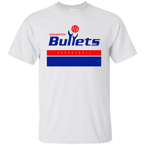 Washington, Bullets, Retro, DC, Throwback, Basketball, Logo, Jersey, T-Shirt