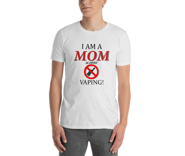 Mom Against Vaping T-shirt Sizes S to 3XL