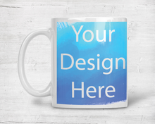 Load image into Gallery viewer, Personalized Mug White Ceramic 11oz Photo Gift Custom Coffee Cup Picture on Mug