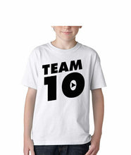 Load image into Gallery viewer, Team 10 T Shirt Kids youth Jake Paul Tie Dye legends Hidden 742 S Ten tee