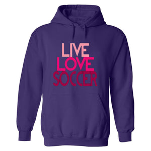 Live Love Soccer 2017 FIFA world cup football Hoodie funny humor SWEATSHIRT