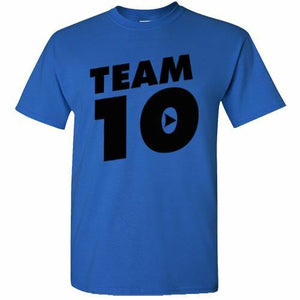 Team 10 T Shirt Kids youth Jake Paul Tie Dye legends Hidden 742 S Ten tee