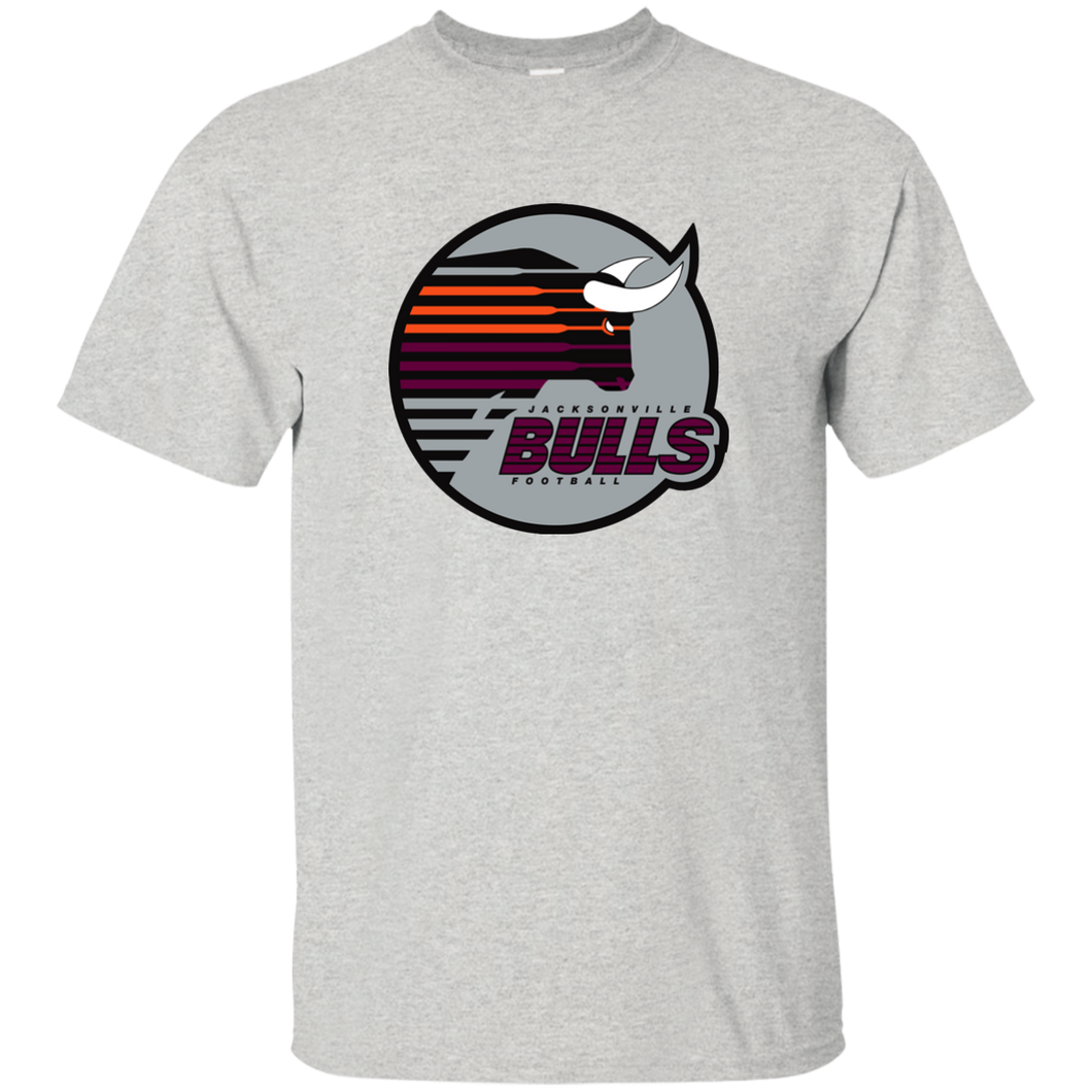 Jacksonville Bulls USFL Football - G200 Gildan Ultra Cotton T-Shirt