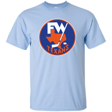 Load image into Gallery viewer, Fort Worth Texans, Hockey, CHL, Retro, 1970&#39;s, Throwback, Jersey Logo, T-shirt