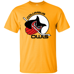 Columbus Owls, IHL, Retro, Hockey, Jersey Logo, Throwback, Ohio, 1970's, T-Shirt