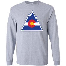 Load image into Gallery viewer, Colorado, Denver, Rockies, Hockey, Defunct, Retro, Jersey, Logo, T-Shirt