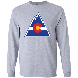 Colorado, Denver, Rockies, Hockey, Defunct, Retro, Jersey, Logo, T-Shirt