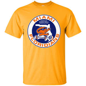 Miami Floridians, Retro, ABA Basketball, Throwback, Logo, Florida, Basketball, T