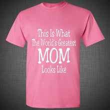 Load image into Gallery viewer, New Fashion Mother&#39;s day Gift world&#39;s greatest mom T Shirt Casual Tank Top