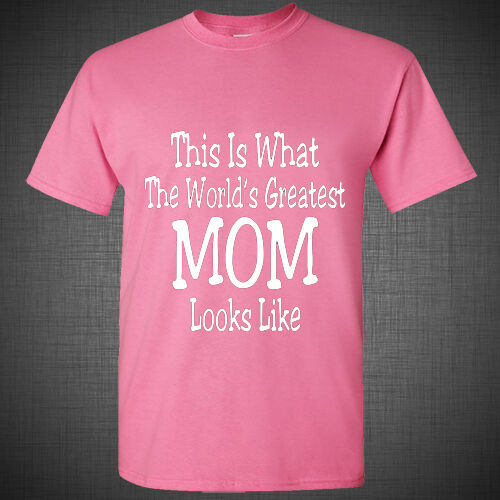 New Fashion Mother's day Gift world's greatest mom T Shirt Casual Tank Top