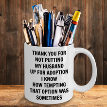 Load image into Gallery viewer, Wedding Gift For Father Mother In Law Father Of The Groom From Bride Coffee Mug