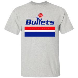 Washington, Bullets, Retro, Basketball, Throwback, Jersey, Logo, T-shirt