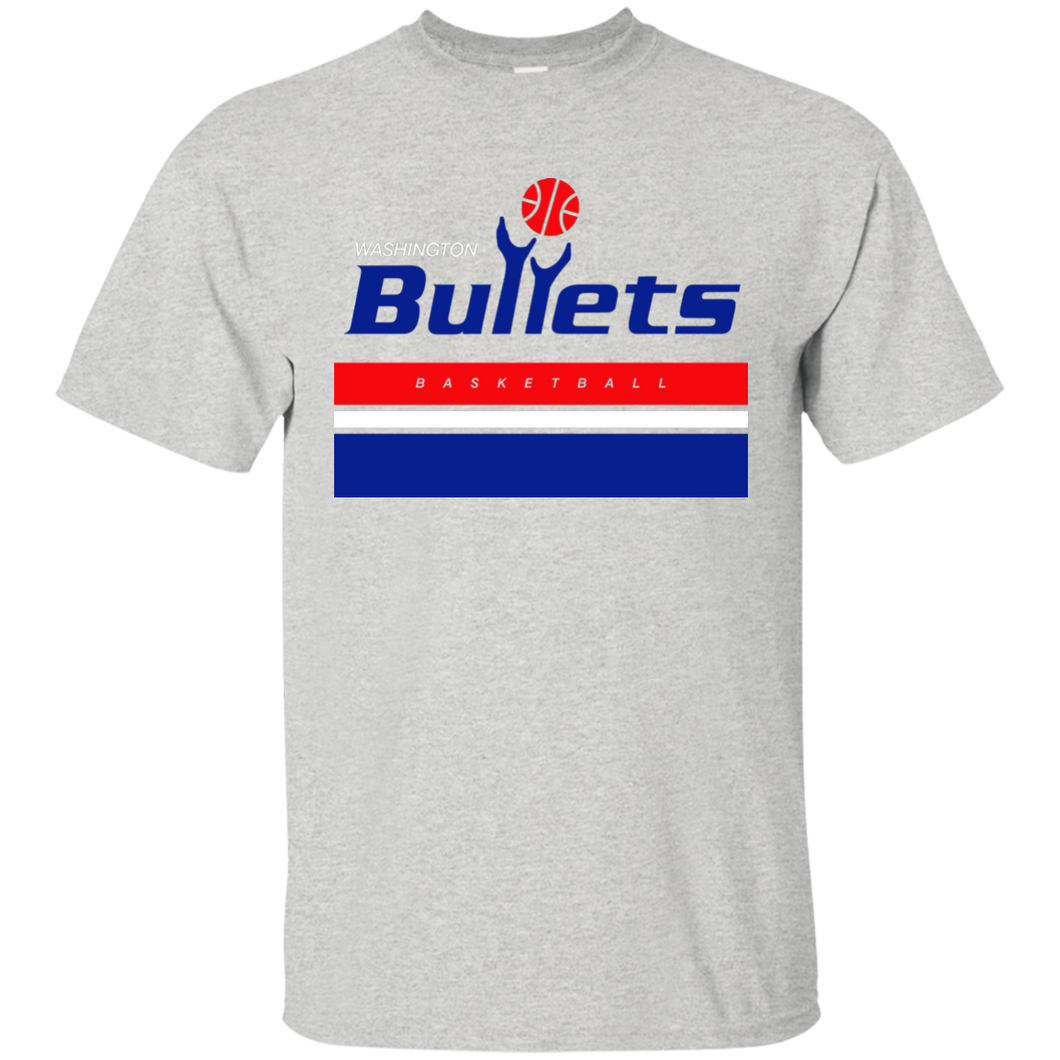 Washington, Bullets, Retro, Basketball, Throwback, Jersey, Logo, T-shirt