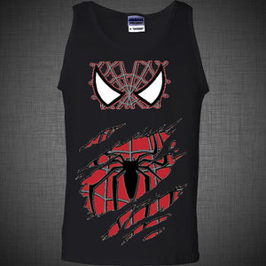 Spiderman superhero Halloween costume T Shirt Tank top comics Marvel