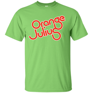 Orange, Julius, Retro, Logo, Soda, Beverage, T-shirt, 1970's