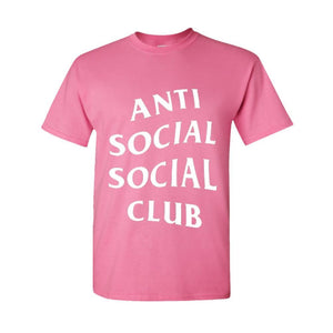 Anti social social club T Shirt New Black White Men Size M Tank L Tee