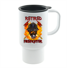 Load image into Gallery viewer, Coffee Cup Mug Travel 11 15 Retired Firefighter Fireman Fire