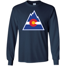 Load image into Gallery viewer, Colorado, Denver, Rockies, Hockey, Defunct, Retro, Jersey, Logo, T-Shirt