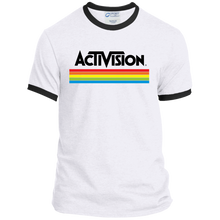 Load image into Gallery viewer, Activision, Retro, Logo, Video Game, Atari 2600, Ringer T-shirt