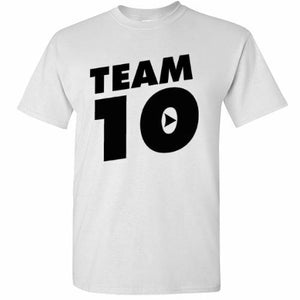 Team 10 T Shirt Kids youth Jake Paul Tie Dye legends Hidden 742 S Ten tee