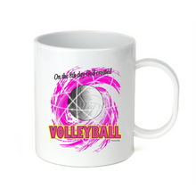 Load image into Gallery viewer, Coffee Cup Mug Travel 11 15 Oz Sports Volleyball On 8th Day God Created