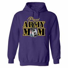 Load image into Gallery viewer, PROUD ARMY MOM US ARMY military cool present for Mom HOODIE Jacket sweatshirt