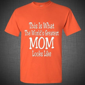 New Fashion Mother's day Gift world's greatest mom T Shirt Casual Tank Top