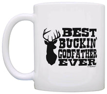 Load image into Gallery viewer, Godfather Gifts Best Buckin&#39; Godfather Ever Country Hunter Coffee Mug Tea Cup