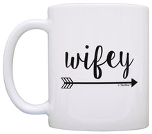 Load image into Gallery viewer, Wedding Gifts for Wife Wifey Birthday Gifts for Wife Coffee Mug Tea Cup