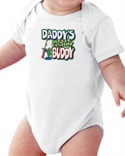 Load image into Gallery viewer, Infant Creeper Bodysuit One Piece T-shirt Daddy&#39;s Little Fishin&#39; Buddy k-425