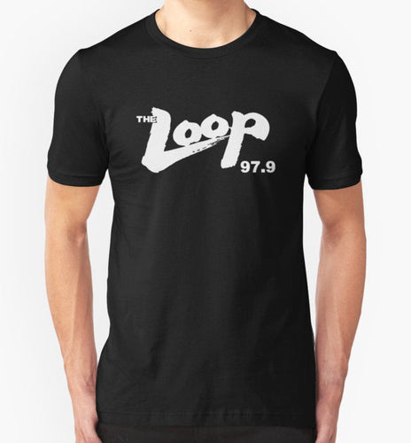 The Loop 97.9 Illinois Radio Shirt unisex sizes S-3XL Black