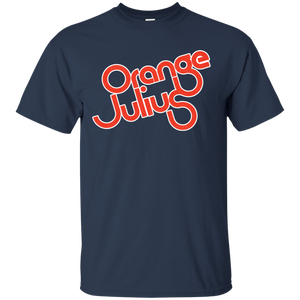 Orange, Julius, Retro, Logo, Soda, Beverage, T-shirt, 1970's