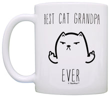 Load image into Gallery viewer, Funny Grandpa Gifts Best Cat Grandpa Ever Rude Cat Lovers Coffee Mug Tea Cup