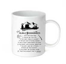 Load image into Gallery viewer, Coffee Cup Mug Travel 11 15 oz The Hillbilly Country Ten 10 Commandments