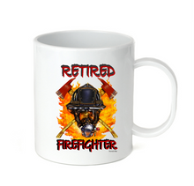 Load image into Gallery viewer, Coffee Cup Mug Travel 11 15 Retired Firefighter Fireman Fire