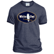 Load image into Gallery viewer, White, Owl, Retro, Cigar, Cigarello, Tobacco, Tobacconist, T-shirt