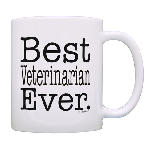 Best Veterinarian Mug Best Veterinarian Ever Vet Gift for Coffee Mug Tea Cup