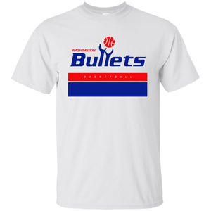 Washington, Bullets, Retro, DC, Throwback, Basketball, Logo, Jersey, T-Shirt