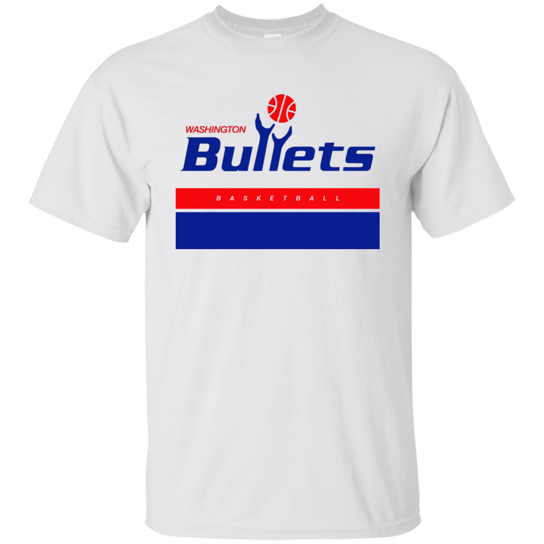 Washington, Bullets, Retro, DC, Throwback, Basketball, Logo, Jersey, T-Shirt